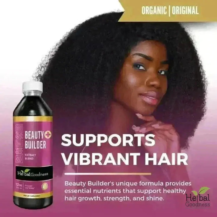 Beauty Builder - 1oz 15X Liquid Extract - Anti-Aging &amp; Skin Elasticity Liquid Extract Herbal Goodness 