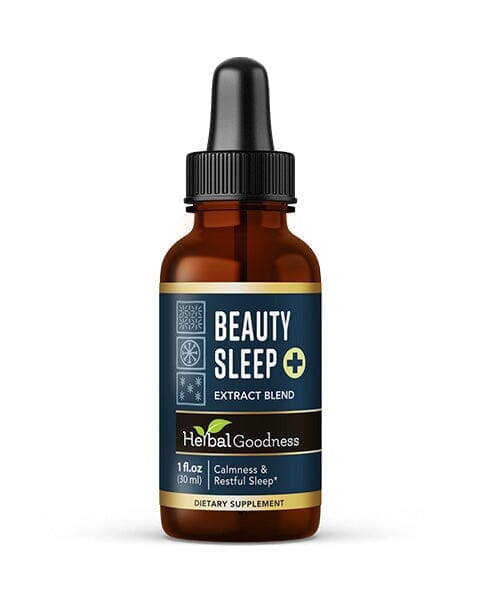 Beauty Sleep - 1oz 15X Liquid Extract - Sleep & Relaxation Liquid Extract Herbal Goodness 1 oz 