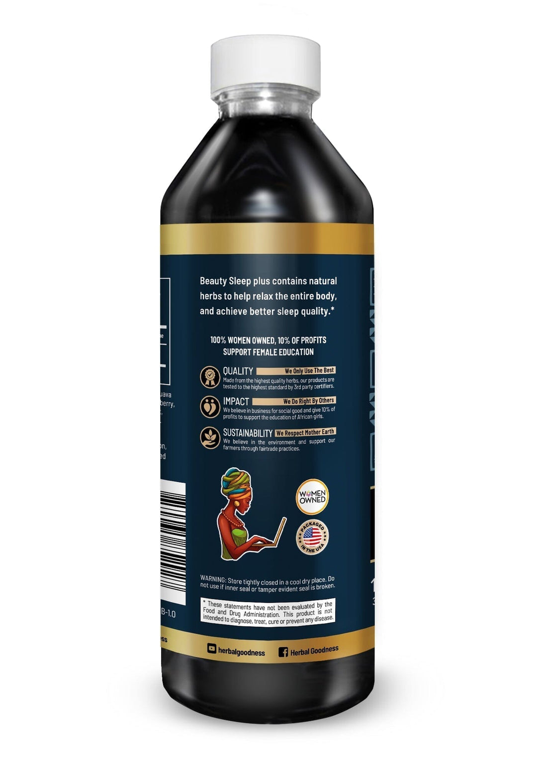 Beauty Sleep - 1oz 15X Liquid Extract - Sleep & Relaxation Liquid Extract Herbal Goodness 