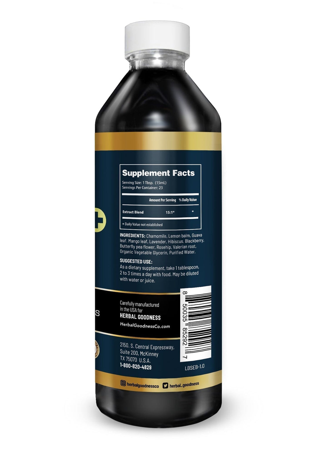 Beauty Sleep - 1oz 15X Liquid Extract - Sleep & Relaxation Liquid Extract Herbal Goodness 