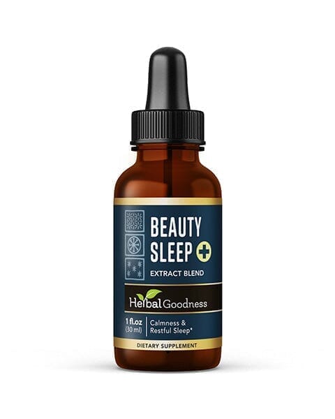 Beauty Sleep - Liquid Extract - Collagen Support, Supple Skin - Herbal Goodness Liquid Extract Herbal Goodness 1 oz 