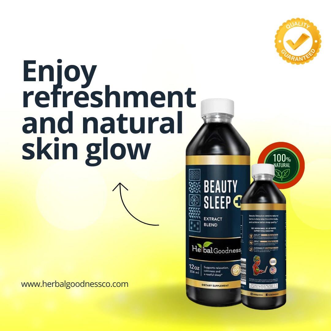 Beauty Sleep - Liquid Extract - Collagen Support, Supple Skin - Herbal Goodness Liquid Extract Herbal Goodness 