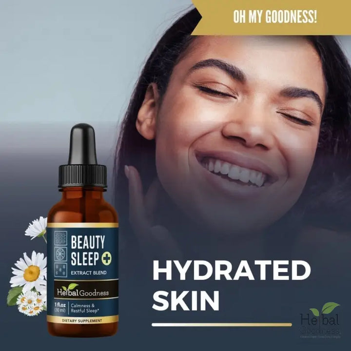 Beauty Sleep - Liquid Extract - Natural Rest and Radiance Anti Aging - Herbal Goodness Liquid Extract Herbal Goodness 