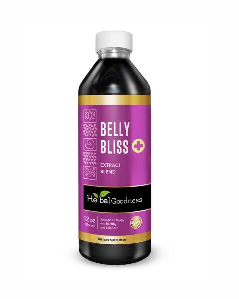 Belly Bliss - Liquid Extract - 1oz- Happy & Healthy Gut Balance - Herbal Goodness - Herbal Goodness