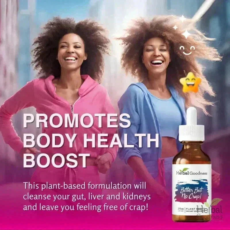 Bitter But No Crap - 2fl.oz - Detox & Cleanse Liquid Extract Herbal Goodness 
