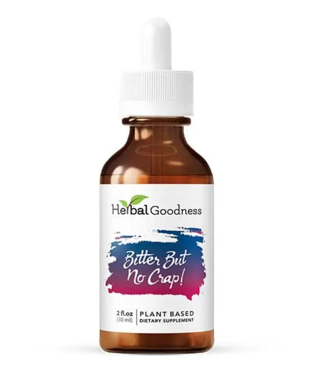 Bitter But No Crap 2fl.oz - Plant Based - Dietary Supplement, Health Boost - Herbal Goodness - Herbal Goodness