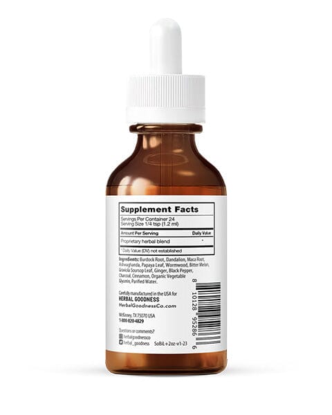 Bitter But No Crap 2fl.oz - Plant Based - Dietary Supplement, Health Boost - Herbal Goodness - Herbal Goodness
