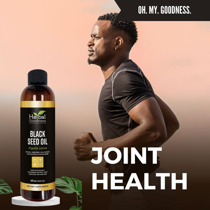 Black Seed Oil 8oz - Cold-Pressed Oil - Liquid- Herbal Goodness Liquid Extract Herbal Goodness 
