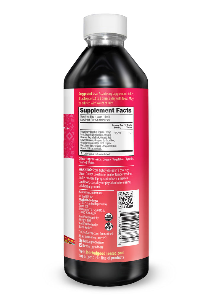 Papaya Leaf Extract Blood Support - Liquid Tincture - Herbal Goodness