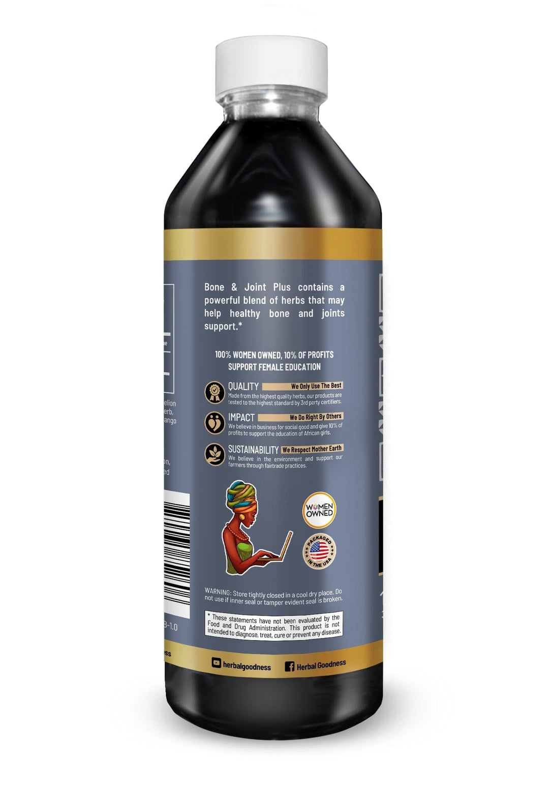 Bone and Joint Liquid Extract – Herbal Botanical Blend - Liquid Extract Liquid Extract Herbal Goodness 