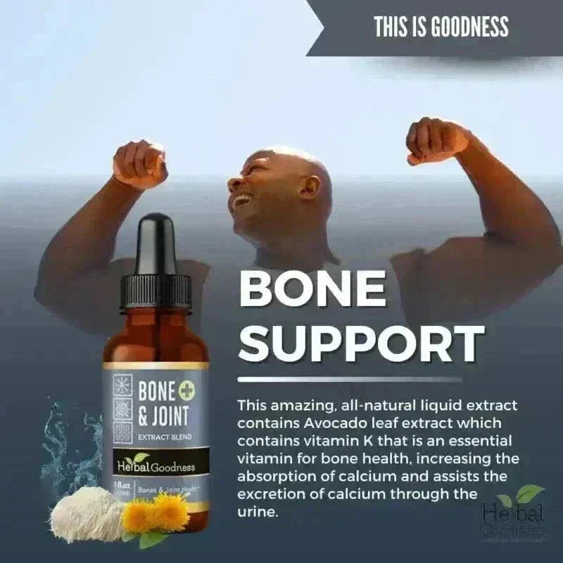 Bone and Joint Liquid Extract – Herbal Botanical Blend - Liquid Extract Liquid Extract Herbal Goodness 