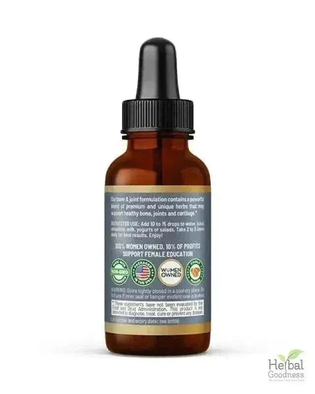 Bone and Joint Liquid Extract – Herbal Botanical Blend - Liquid Extract Liquid Extract Herbal Goodness 
