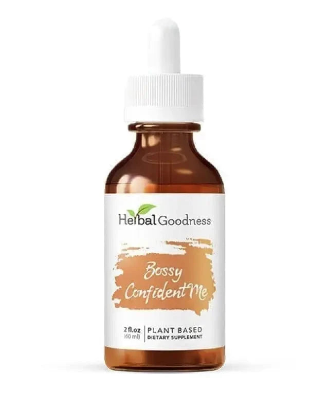Bossy Confident Me - 2fl.oz - Mood & Energy Liquid Extract Herbal Goodness 