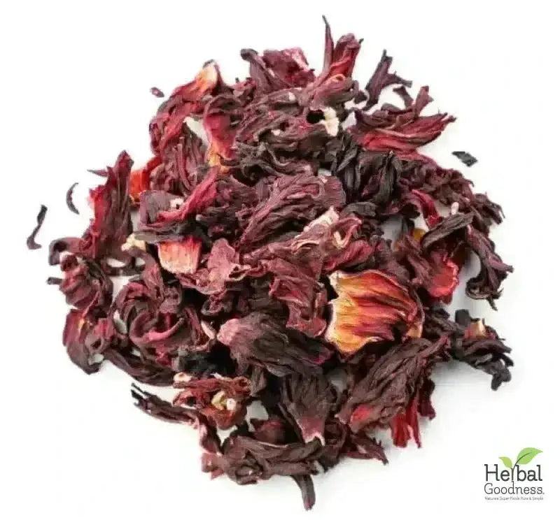 Bulk Herbs &amp; Roots - Organic 4oz Bags - Herbal Tea Bulk Herb Herbal Goodness Hibiscus Flower 