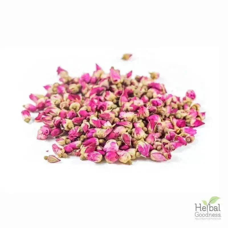 Bulk Herbs & Roots - Organic 4oz Bags - Herbal Tea Bulk Herb Herbal Goodness Rose Buds 
