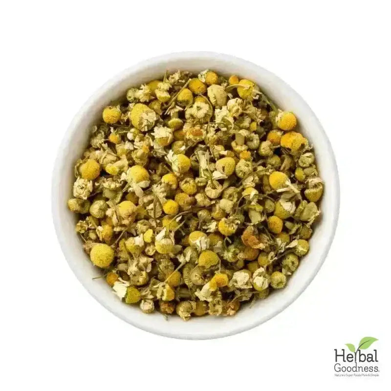 Bulk Loose Leaf Teas &amp; Tisanes - Organic 4oz - Herbal Wellness Teas Bulk Herb Herbal Goodness Chamomile Tisane 