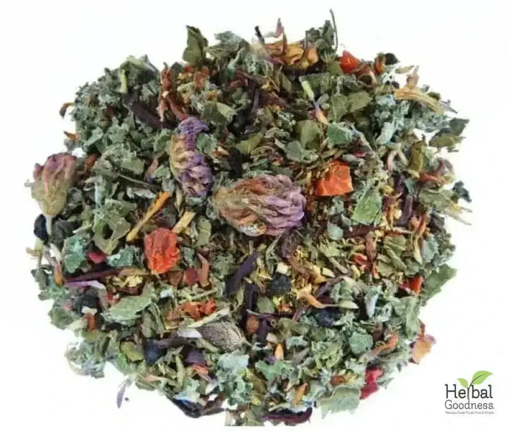 Bulk Loose Leaf Teas &amp; Tisanes - Organic 4oz - Herbal Wellness Teas Bulk Herb Herbal Goodness 