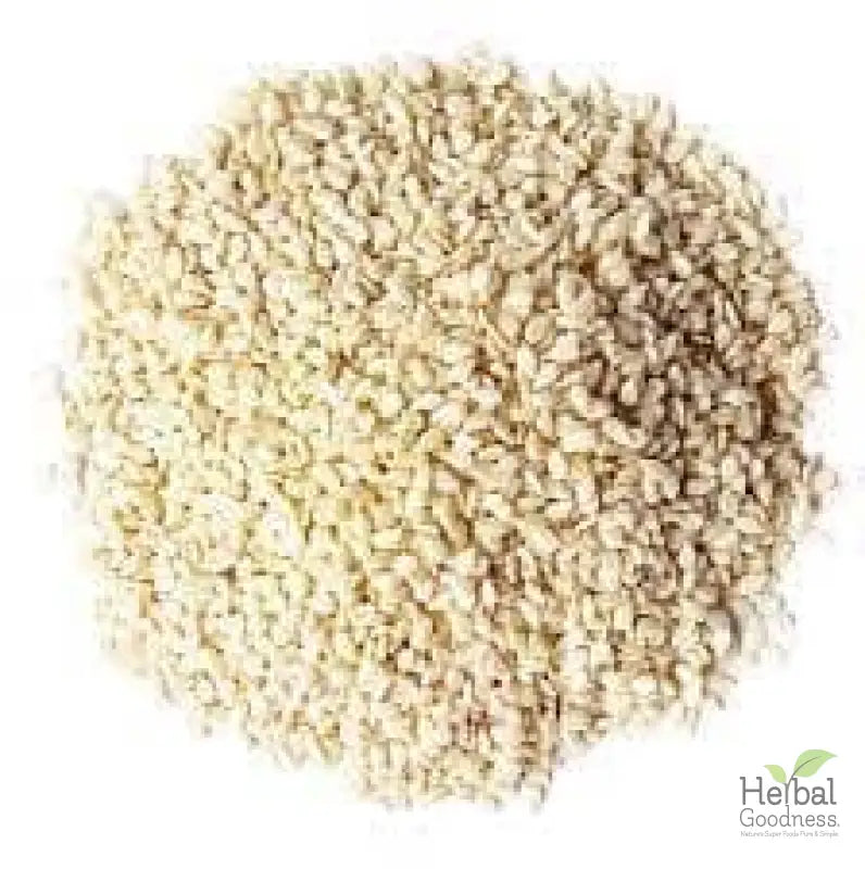 Bulk Seeds 4oz - Rich in Natural Omega 3, 6 & 9 - Herbal Goodness Bulk Herb Herbal Goodness Sesame Seed (Hulled) 4oz 