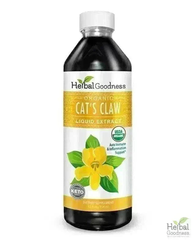 Cat's Claw Extract - Organic Liquid Liquid Extract Herbal Goodness 12 oz 