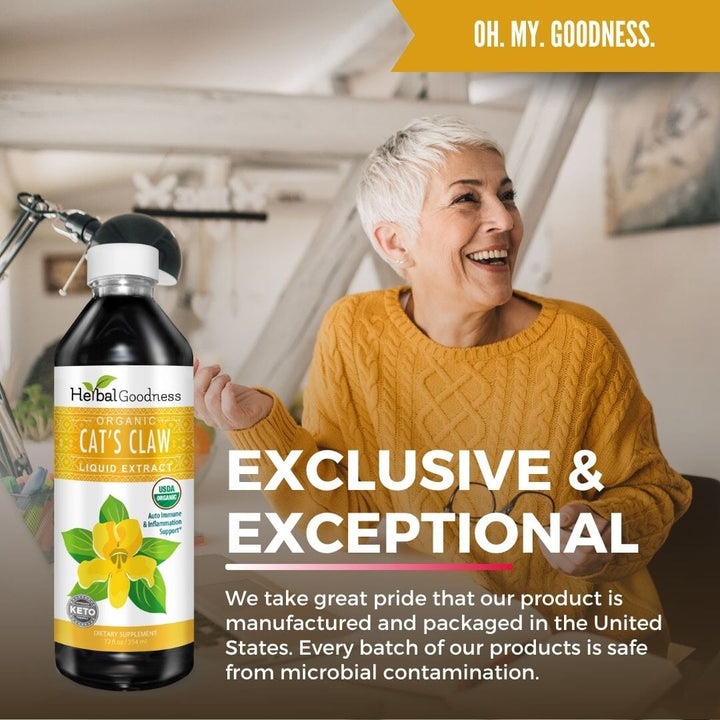 Cat's Claw Extract - Organic Liquid - Herbal Goodness Liquid Extract Herbal Goodness 