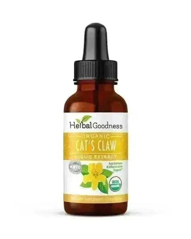 Cat's Claw - Organic 1oz 15X Liquid Extract - Joint Health Liquid Extract Herbal Goodness 1oz 
