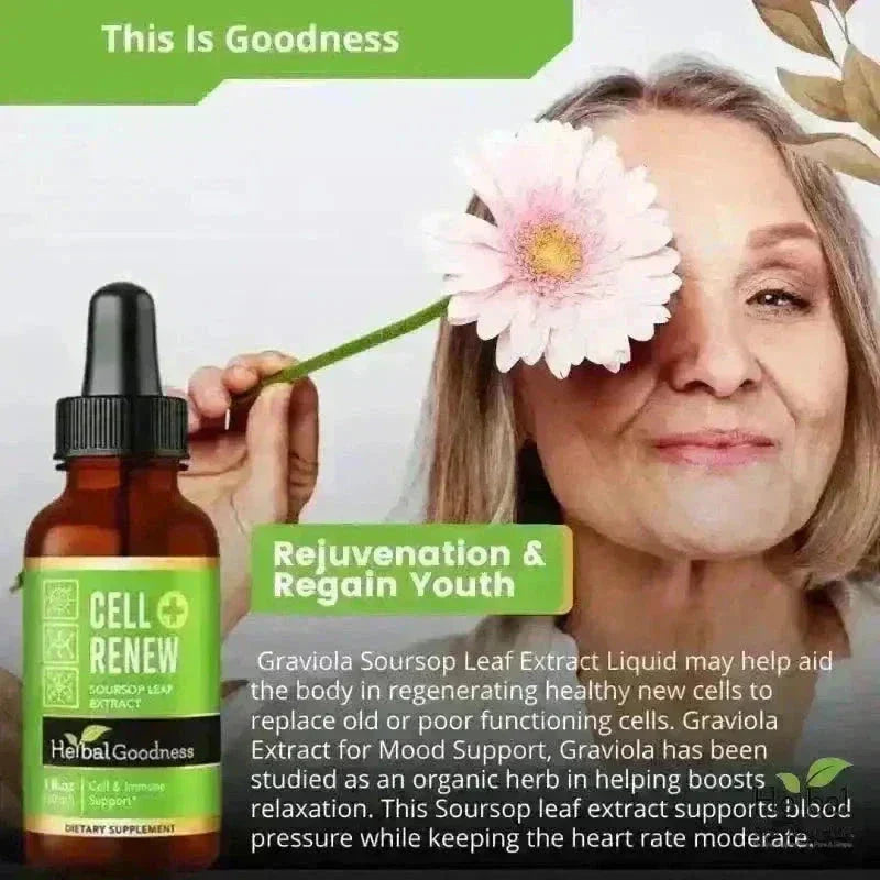 Cell Renew - 15X Liquid Extract - Immunity & Cell Health Liquid Extract Herbal Goodness 