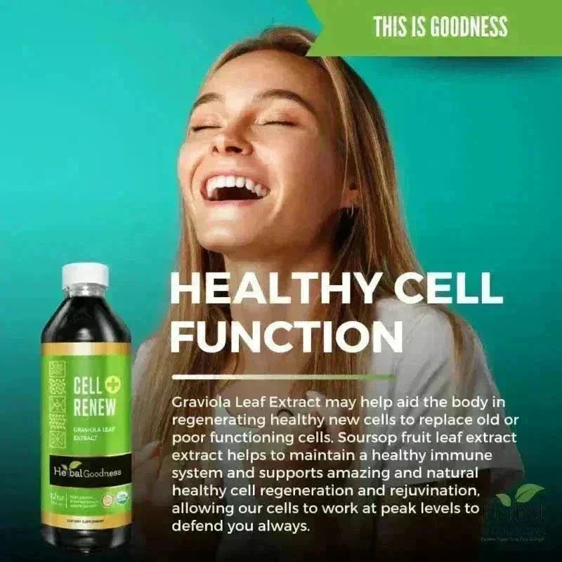Cell Renew - 1oz 15X Liquid Extract - Immunity & Cell Health Liquid Extract Herbal Goodness 