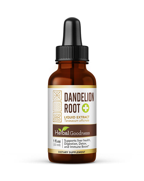 Dandelion Root Liquid Extract - Supports Digestion - Herbal Goodness Buy Liquid Extract