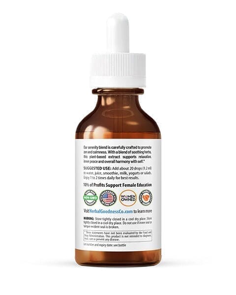Don't Give a Rats Bee-hind - 2fl.oz - Mood & Zen Liquid Extract Herbal Goodness 