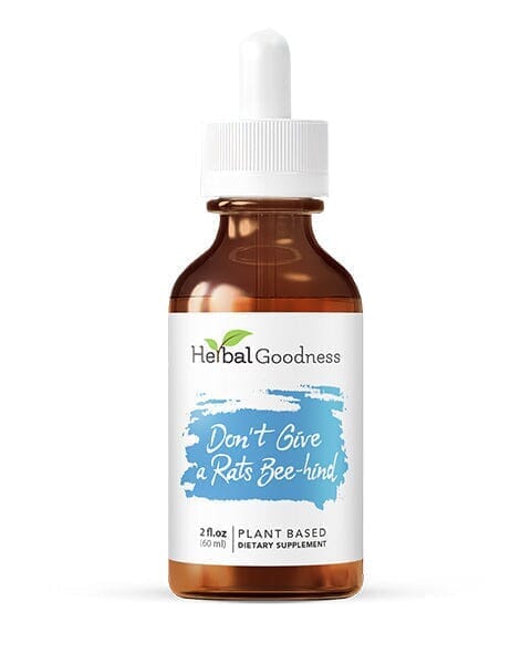 Don't Give a Rats Bee-hind - 2fl.oz - Mood & Zen Liquid Extract Herbal Goodness 