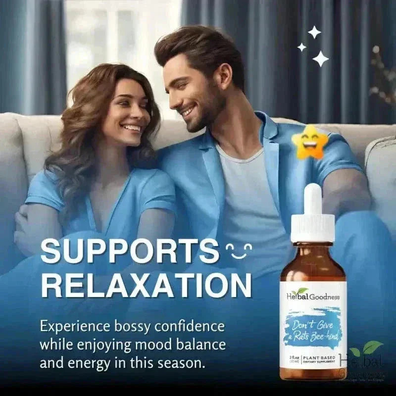 Don't Give a Rats Bee-hind - 2fl.oz - Plant Based - Dietary Supplement Liquid Extract Herbal Goodness 