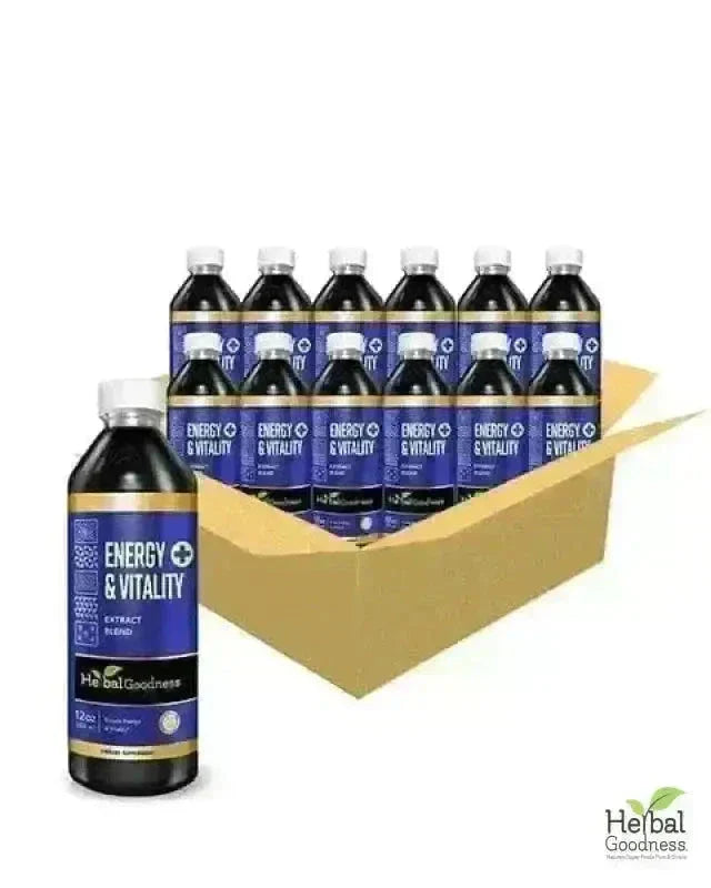 Energy and Vitality - 1oz 15X Liquid Extract - Energy & Performance Liquid Extract Herbal Goodness 