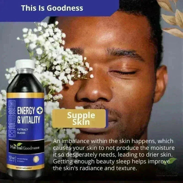 Energy and Vitality - 1oz 15X Liquid Extract - Energy & Performance Liquid Extract Herbal Goodness 