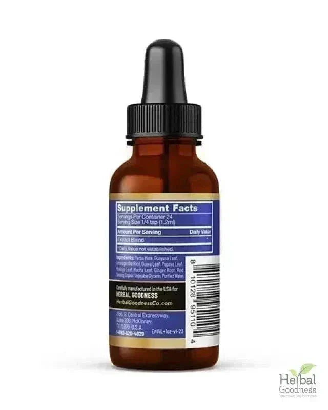 Energy and Vitality - Liquid Extract 12oz - Herbal Goodness Liquid Extract Herbal Goodness 