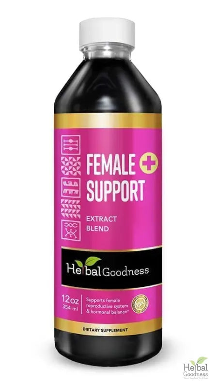 Female Support - 15X Liquid Extract - Female Hormone Balance Liquid Extract Herbal Goodness 12 oz 