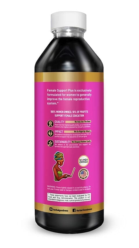 Female Support - 15X Liquid Extract - Female Hormone Balance Liquid Extract Herbal Goodness 