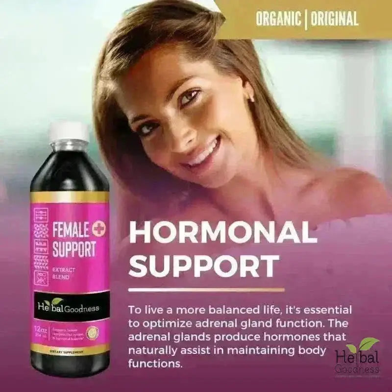 Female Support - 15X Liquid Extract - Female Hormone Balance Liquid Extract Herbal Goodness 