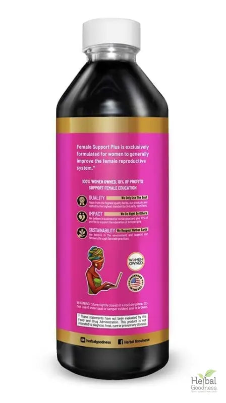 Female Support - 15X Liquid Extract - Female Hormone Balance Liquid Extract Herbal Goodness 