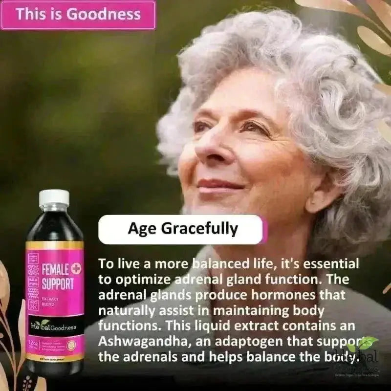 Female Support - 15X Liquid Extract - Female Hormone Balance Liquid Extract Herbal Goodness 
