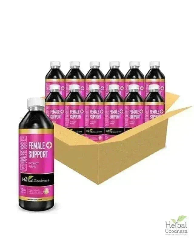 Female Support - Liquid Extract- Herbal Goodness Liquid Extract Herbal Goodness 12 oz Case (12) 