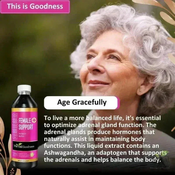 Female Support - Liquid Extract- Herbal Goodness Liquid Extract Herbal Goodness 