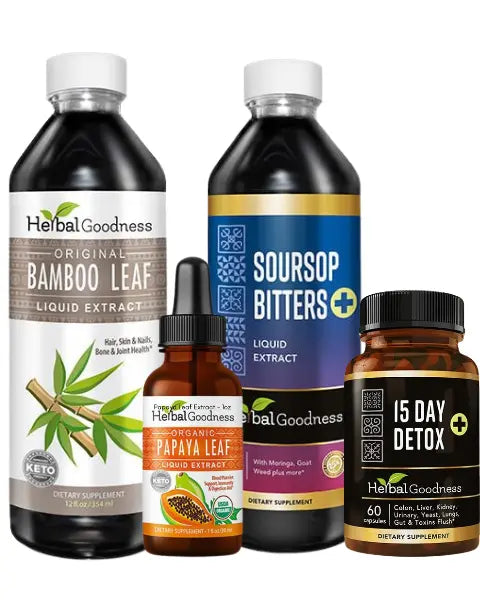 Glow Reset & Detox Stack – Beauty & Full Body Cleanse Support | Buy Online - Herbal Goodness