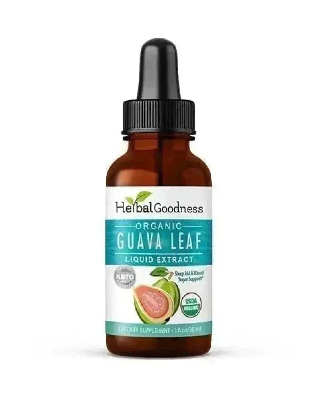 Guava Leaf Extract - Organic Liquid Liquid Extract Herbal Goodness 1oz 