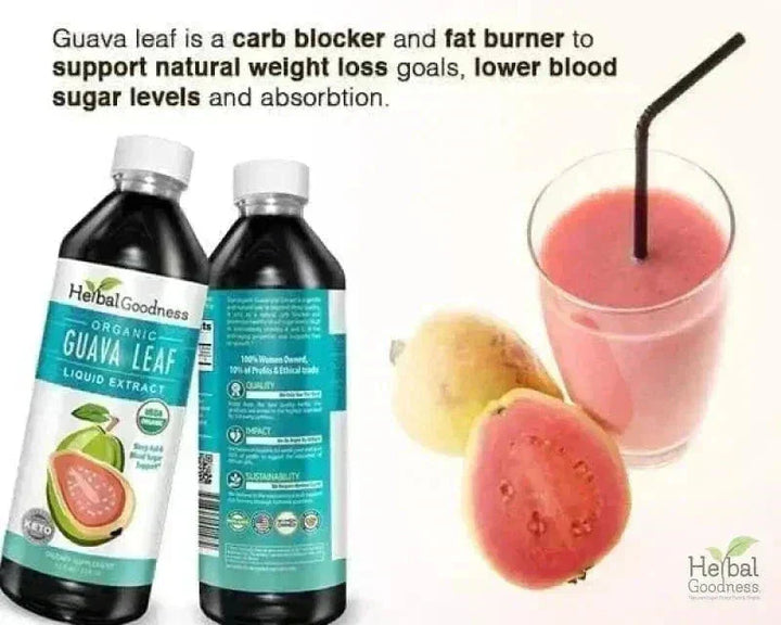Guava Leaf Extract - Organic Liquid - Herbal Goodness Liquid Extract Herbal Goodness 