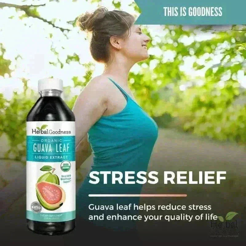 Guava Leaf - Organic 1oz 15X Liquid Extract - Immunity & Herbal Health Liquid Extract Herbal Goodness 