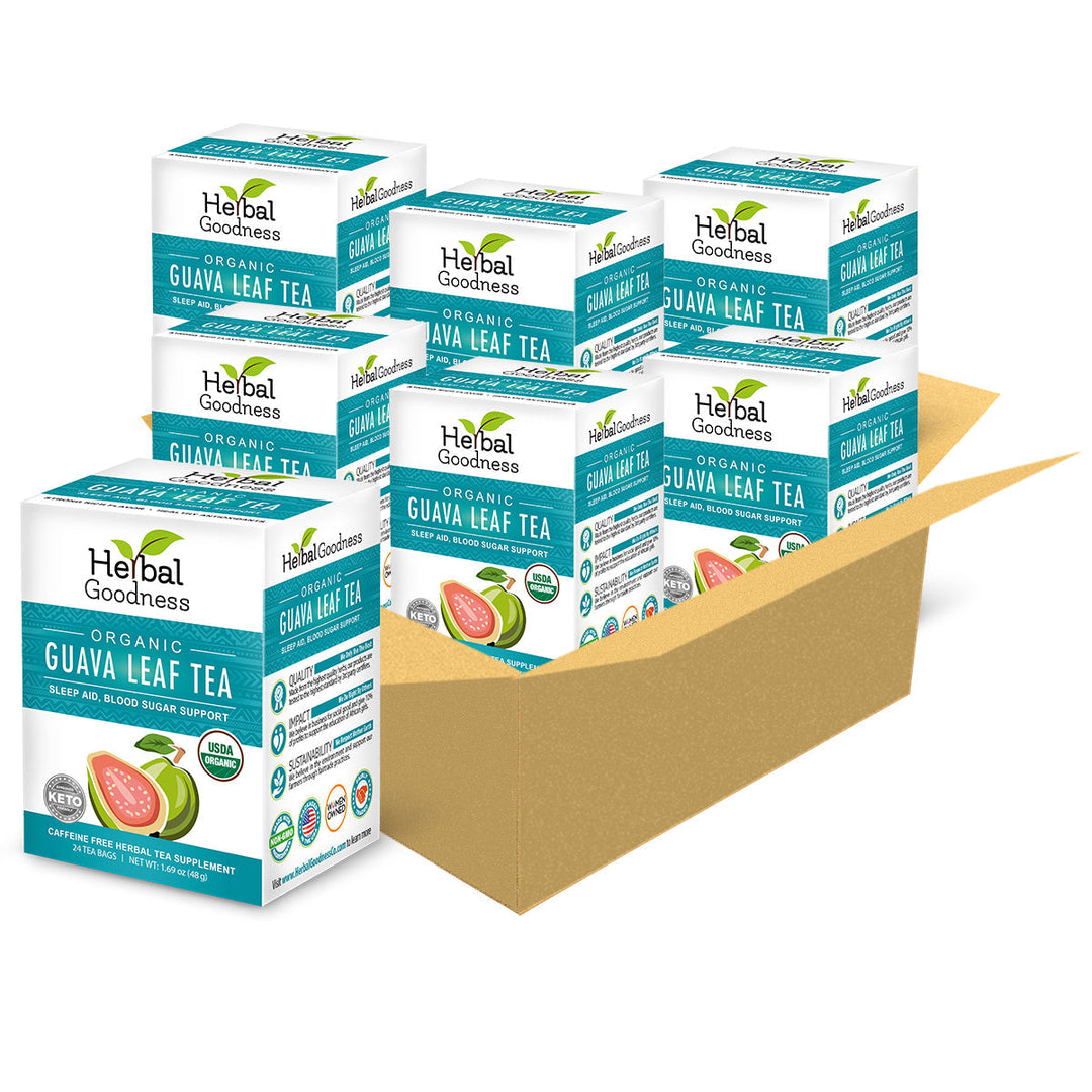 Guava Leaf Tea - Organic - Tea 24/2g - Sleep Aid - Herbal Goodness Buy Tea & Infusions