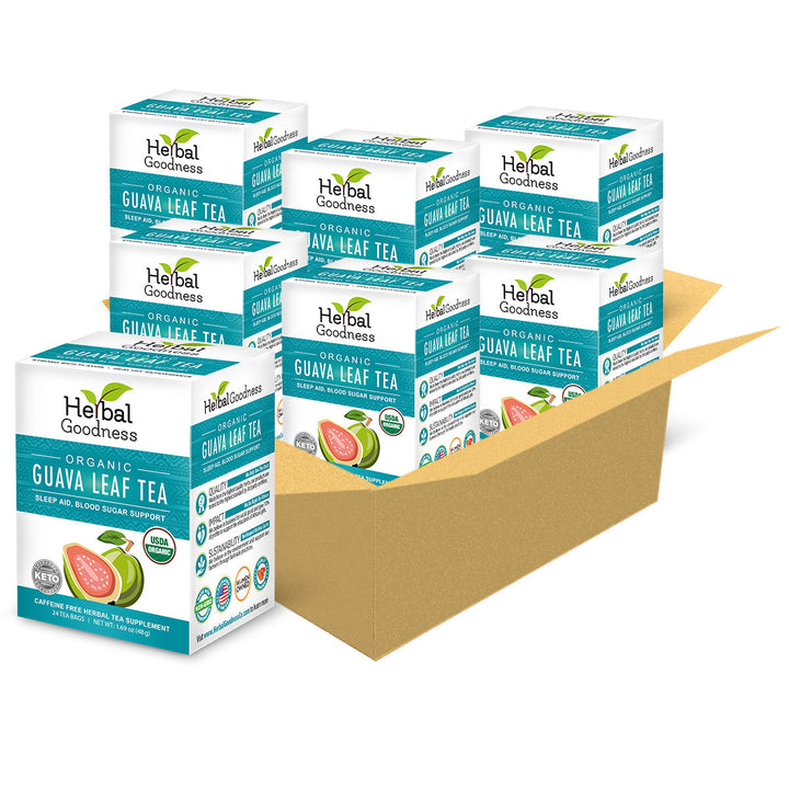 Guava Leaf Tea - Organic - Tea 24/2g - Sleep Aid - Herbal Goodness Buy Tea & Infusions