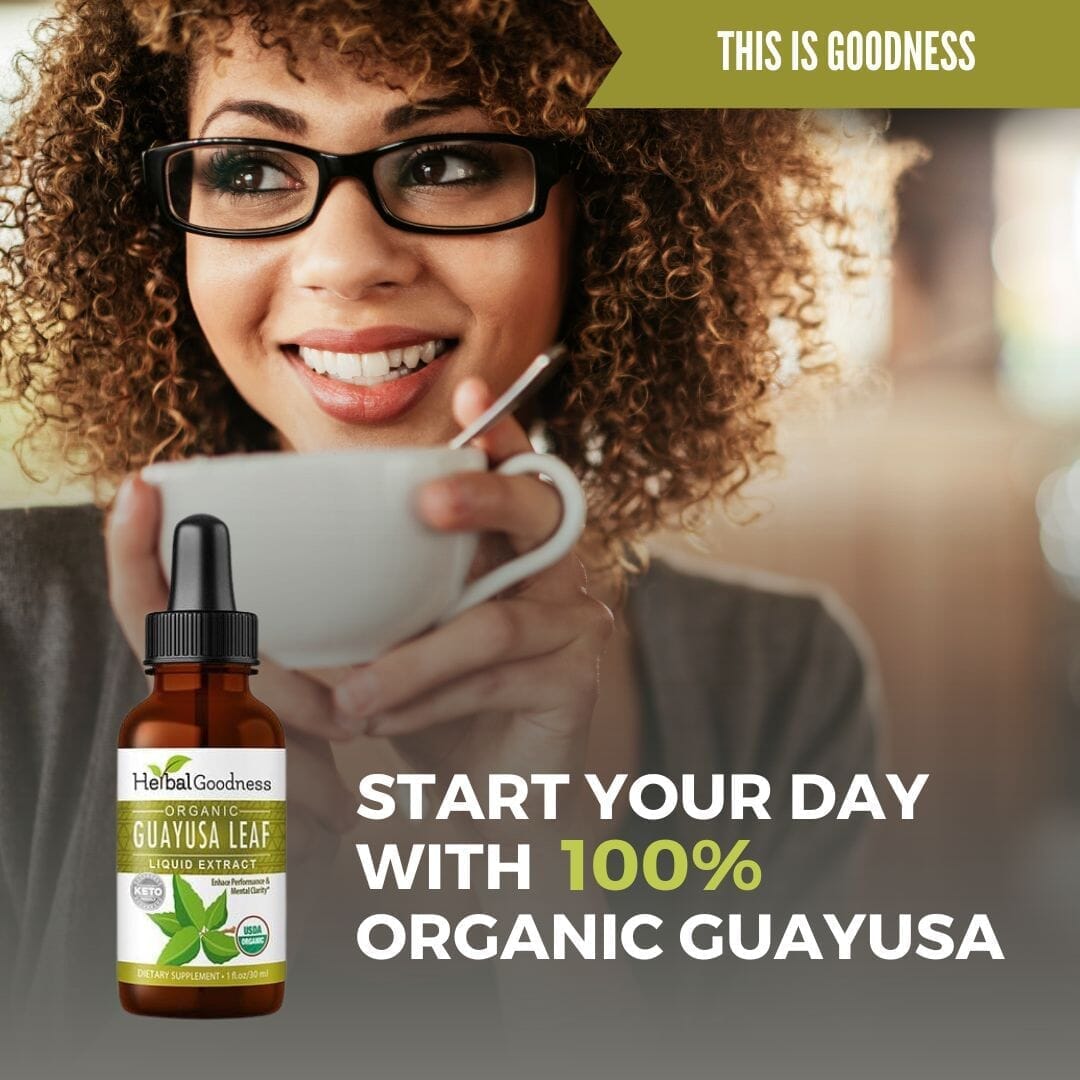 Guayusa Leaf Extract - Organic - Liquid - Energy, Focus & Alertness - Herbal Goodness Liquid Extract Herbal Goodness 