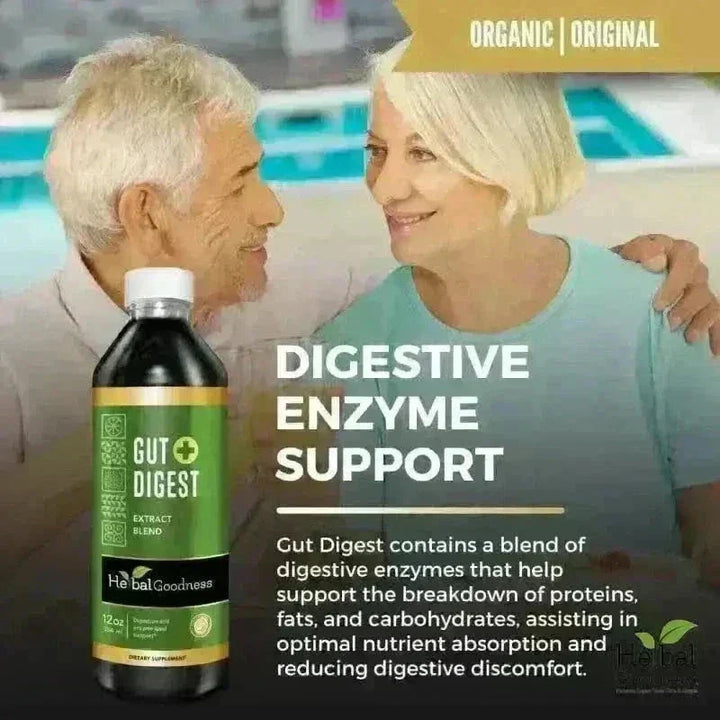 Gut Digest Plus - Organic 15X Liquid Extract - Gut &amp; Immunity Liquid Extract Herbal Goodness 