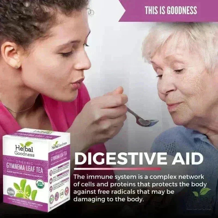 Gymnema Leaf Extract - Organic - Tea 24/2g Tea & Infusions Herbal Goodness 